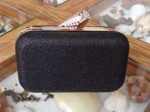 Clutch diamond black