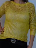 Tricot resinado - apenas pink