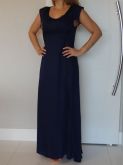 Vestido  Longo Decote Costas