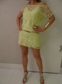 Vestido em Renda Lima